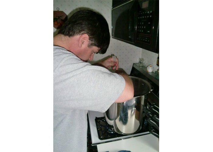 Stirring wort