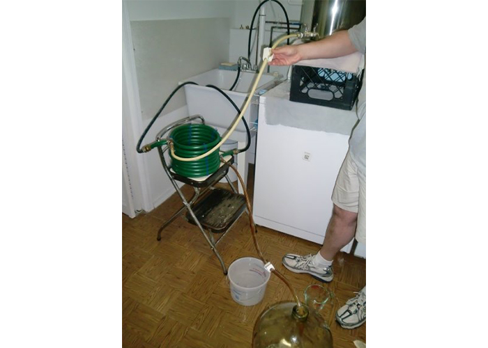Hot wort line, Chilled wort line