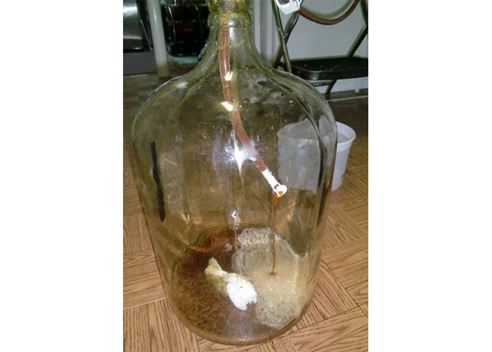 Carboy gets started