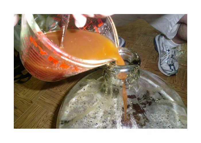 Pitching the yeast
